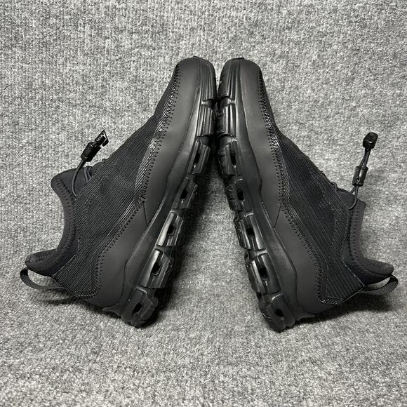 On Cloudaway Shoes Womens Size 5.5 Black Slip On Speed Laces Running CloudTec - Picture 6 of 9